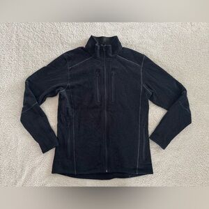 Kuhl Jacket Mens Large Blue Full Zip The Mountain Interceptr Mock Neck Hiking